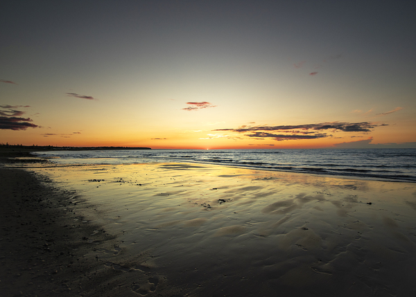 Canadian Coastal Sunset by Toozastro