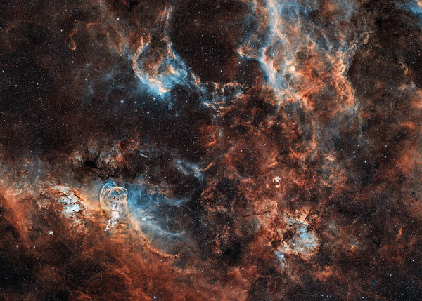 Southern Nebulae by Toozastro