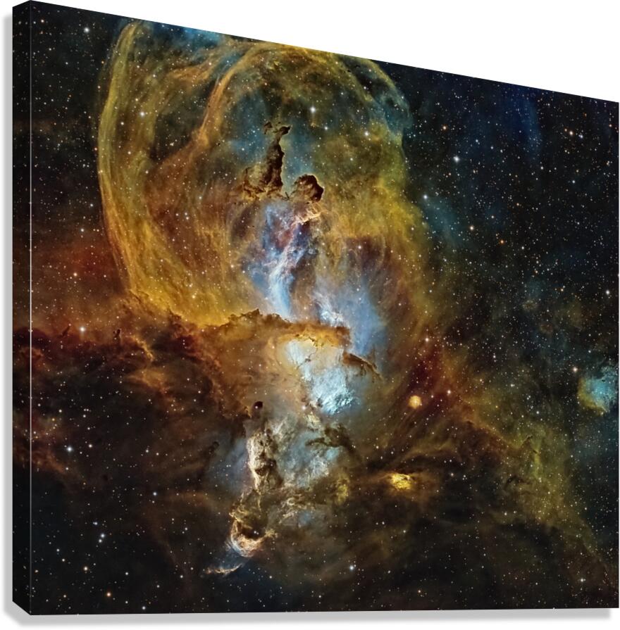 NGC 3576 Canvas Print