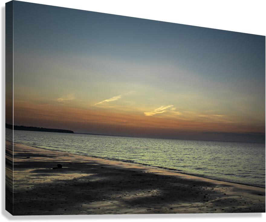Coastal Sunset Canvas Print