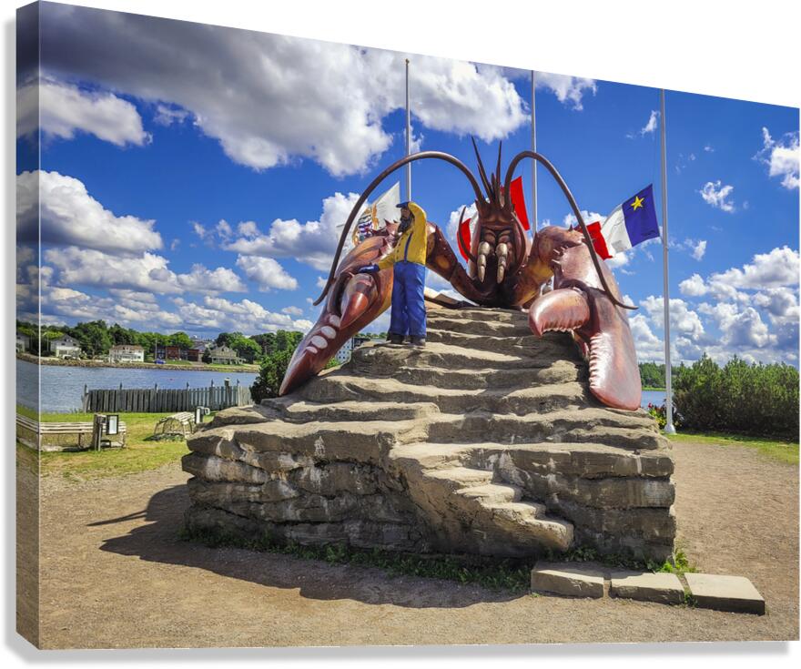 Giant Lobster Canvas Print