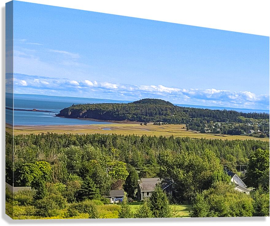 Sea view Canvas Print