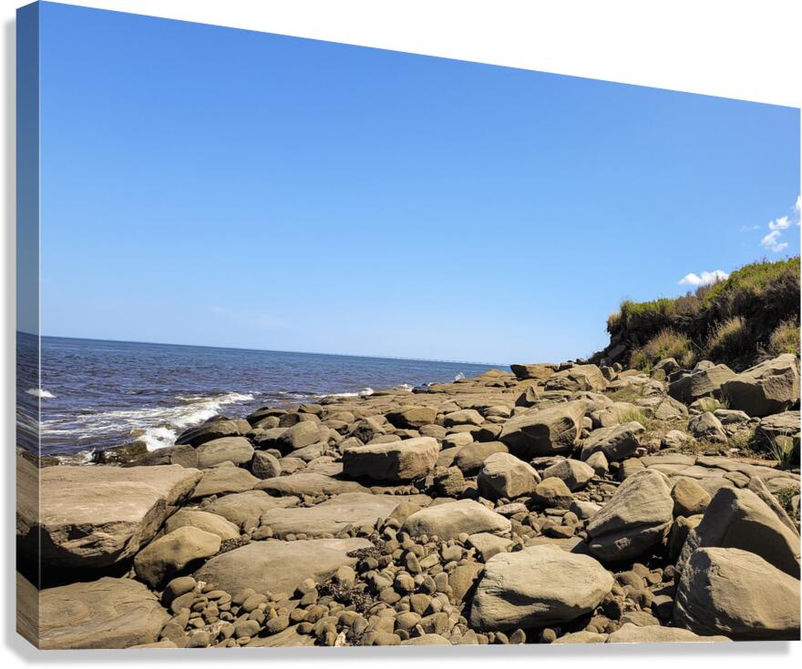 Rocky Beach Canvas Print