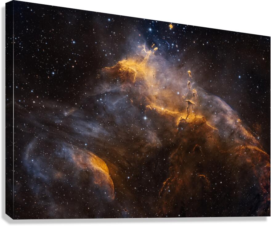 Southern Tadpole Nebula Canvas Print