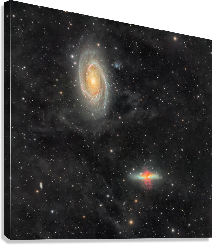 Bodes and The Cigar Canvas Print