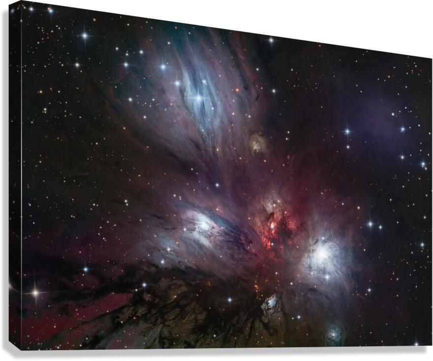 Angel Nebula Canvas Print