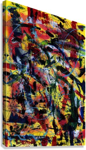 YELLOW & HIGH Canvas Print