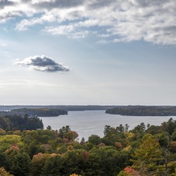 Huckleberry Rock Lookout near Milford Bay ON 2