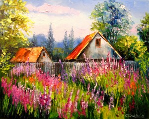 Summer in the village