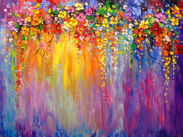 A symphony of colors Print
