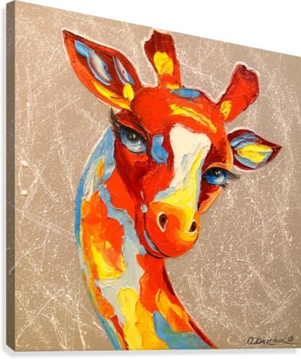 Giraffe Canvas Print