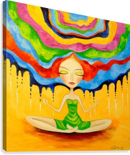 Meditation Canvas Print
