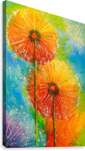 Dandelions Canvas Print