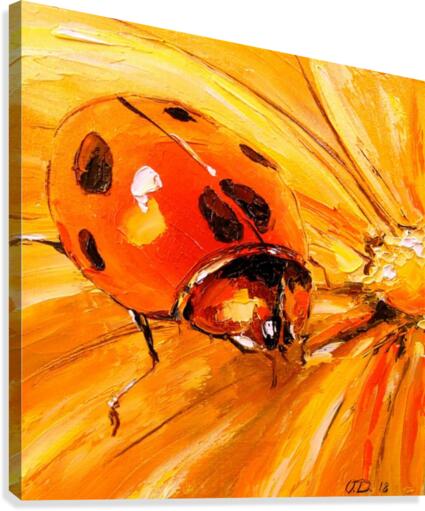 Ladybug Canvas Print