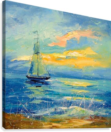 Sailboat Canvas Print