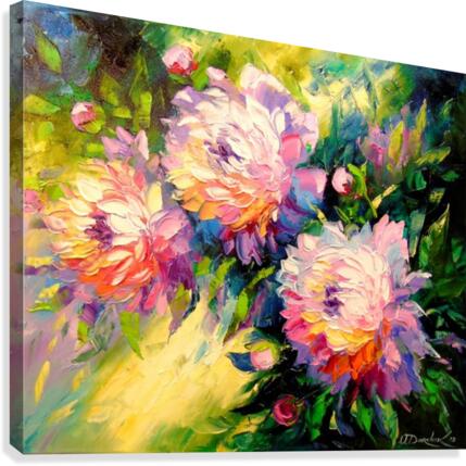 Peonies Canvas Print