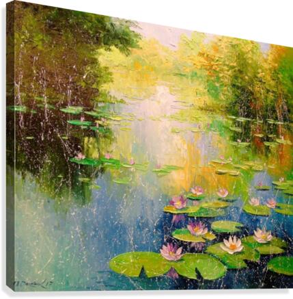 Pond Canvas Print