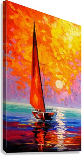 Sailboat  Canvas Print