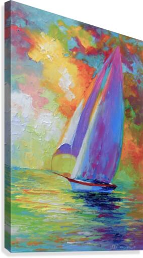 Sailboat Canvas Print
