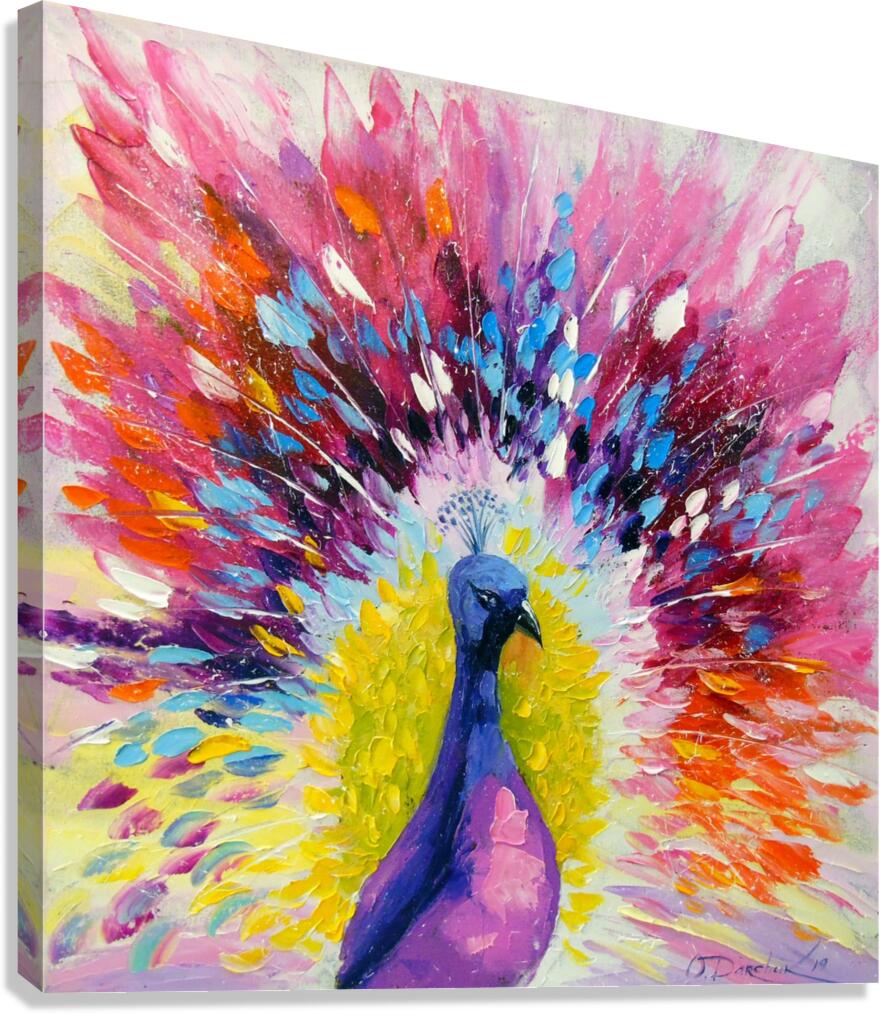 Peacock Canvas Print