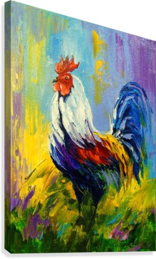 Rooster Canvas Print