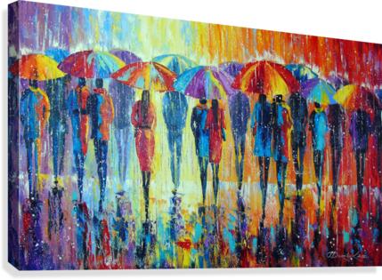Rain Canvas Print