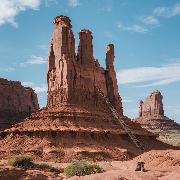 Utah : Towering Red Rocks of Monument Valley: A Journey to New Heights by Sara Design