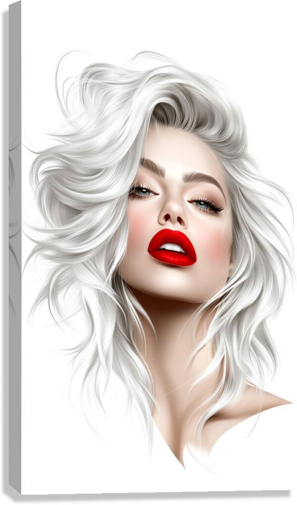 Electric Diva Canvas Print