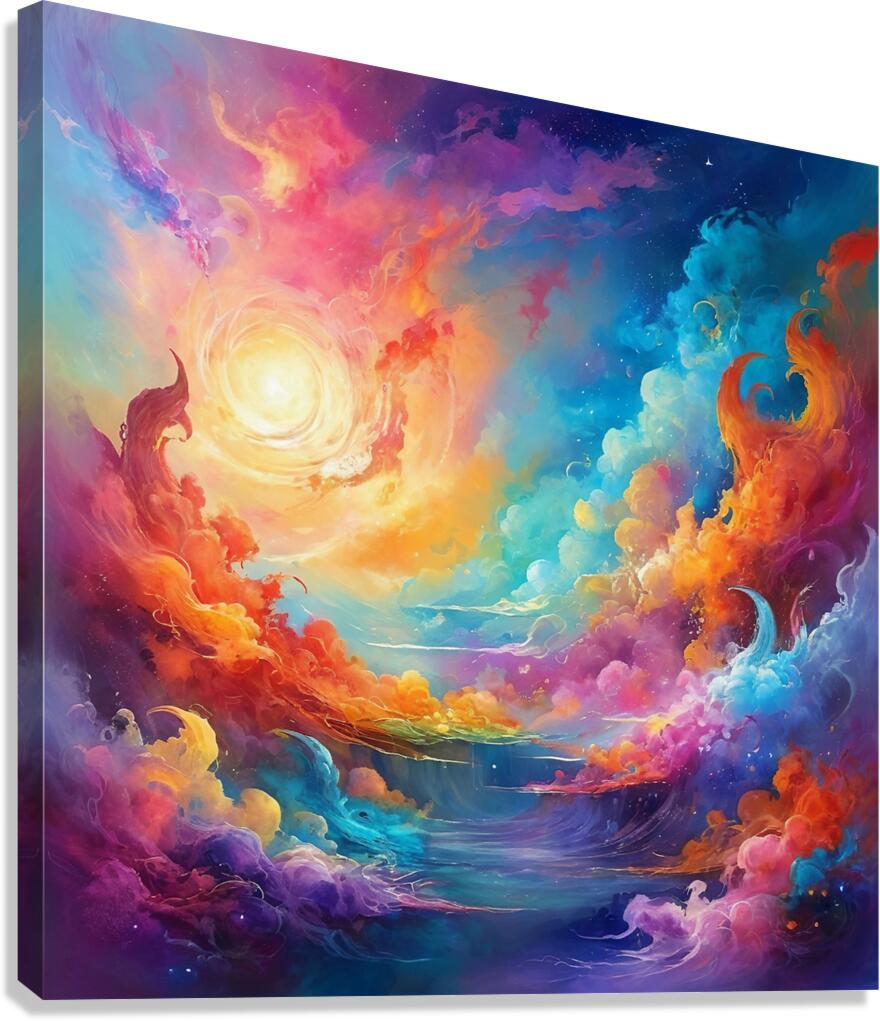 Celestial Symphony Canvas Print