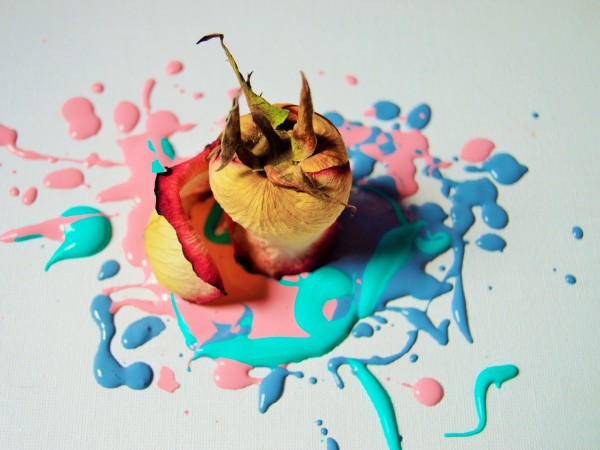 Painted Roses.02 Print
