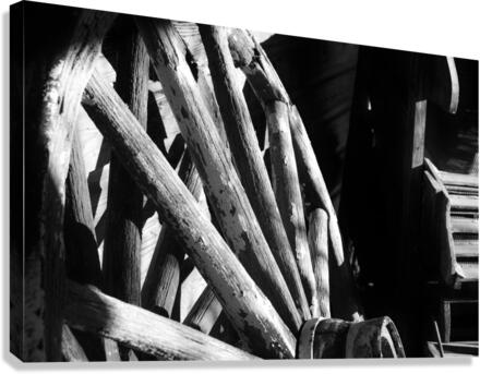 Wagon Wheels.01 Canvas Print
