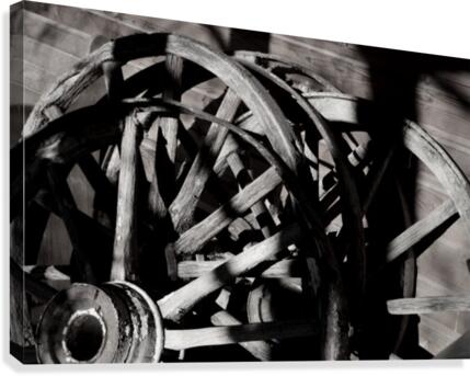 Wagon Wheels .02 Canvas Print