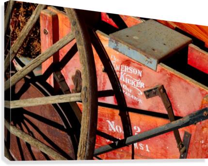 Wagon Wheels.03 Canvas Print