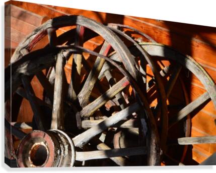 Wagon Wheels.05 Canvas Print