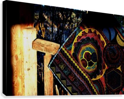 Quilted Canvas Print