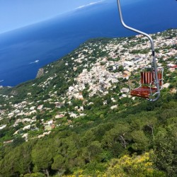 Chair Lift in Capri
