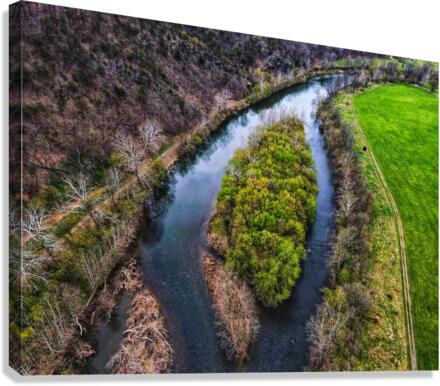 Around Canvas Print