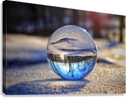 Frozen Perspective Canvas Print