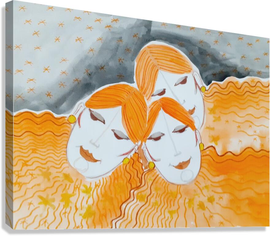 Three Magnificent Fairies Canvas Print