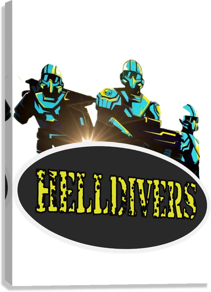 helldivers 3 Canvas Print