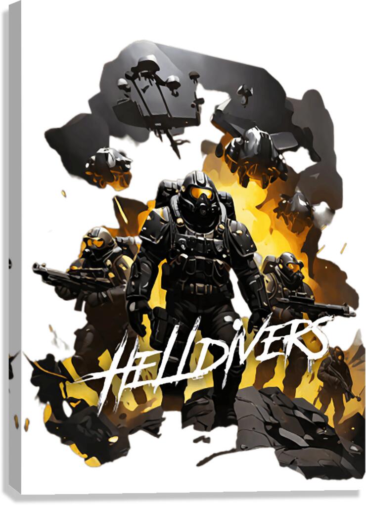 helldivers 4 Canvas Print
