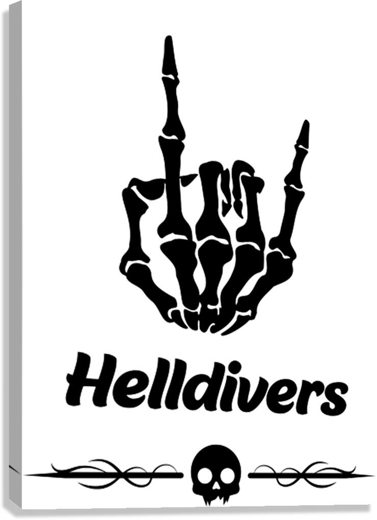 helldivers 11 Canvas Print