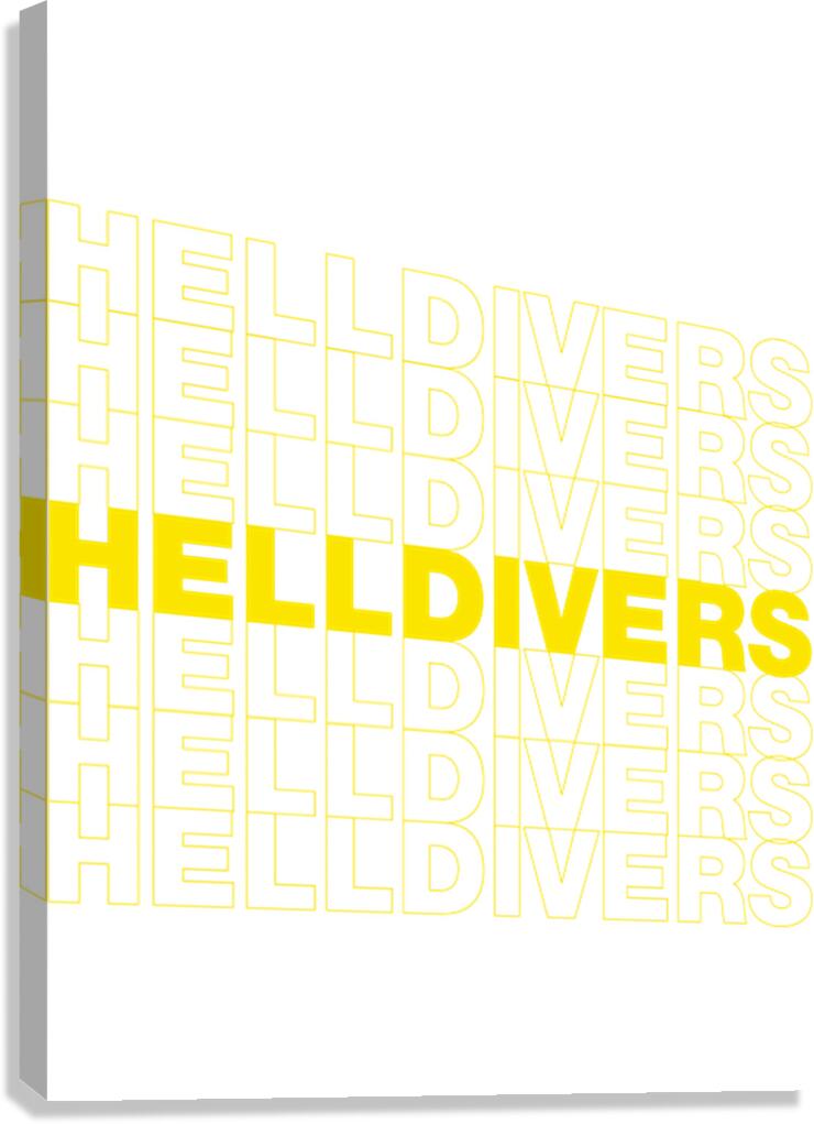 helldivers 12 Canvas Print