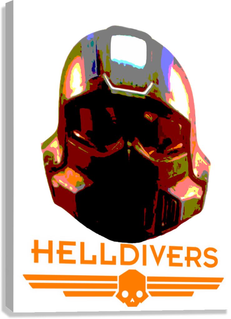 helldivers 13 Canvas Print