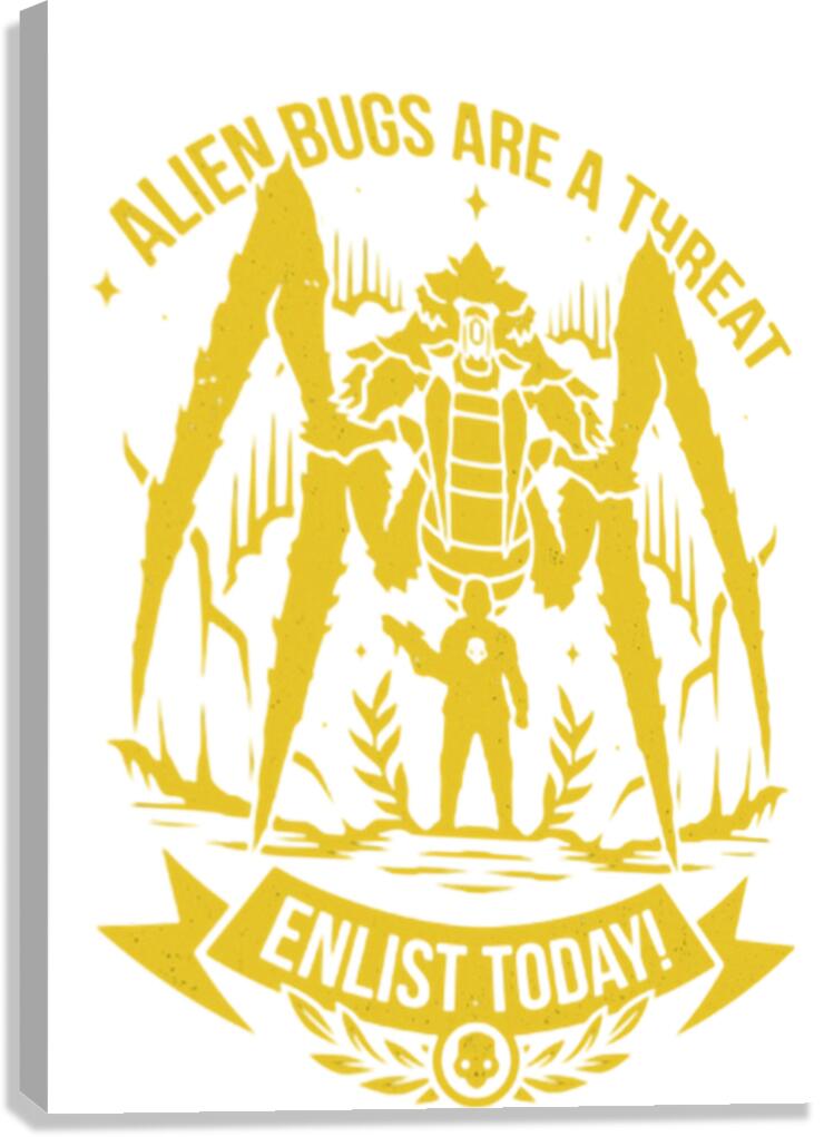 helldivers 14 Canvas Print