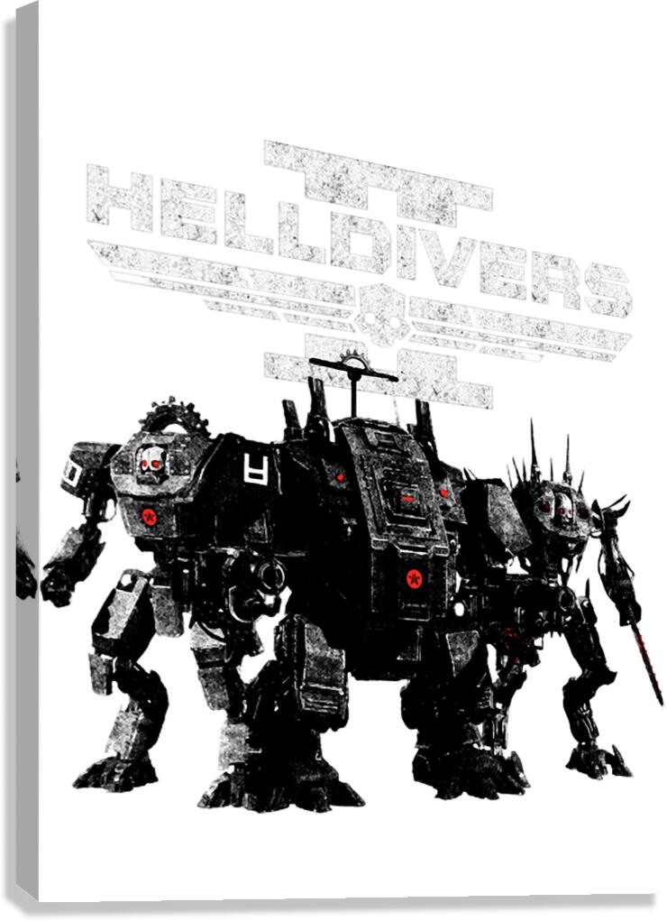 helldivers 26 Canvas Print
