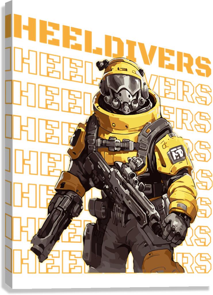 helldivers 27 Canvas Print
