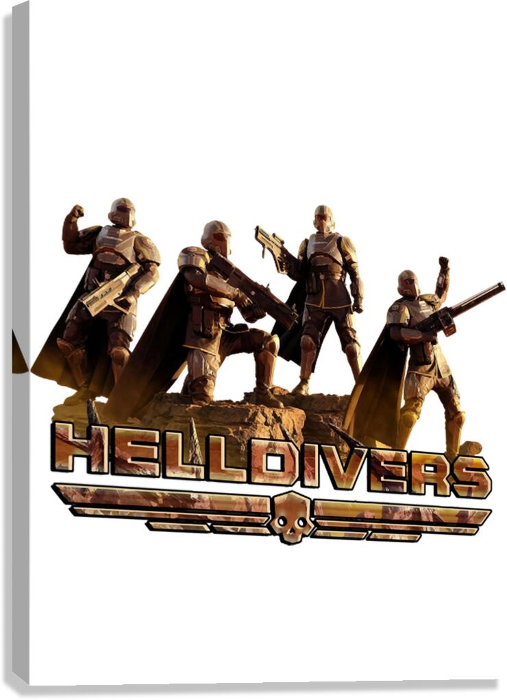 helldivers 36 Canvas Print