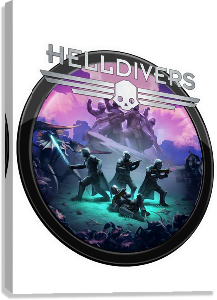 helldivers 39 Canvas Print
