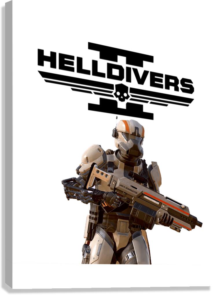 helldivers 40 Canvas Print